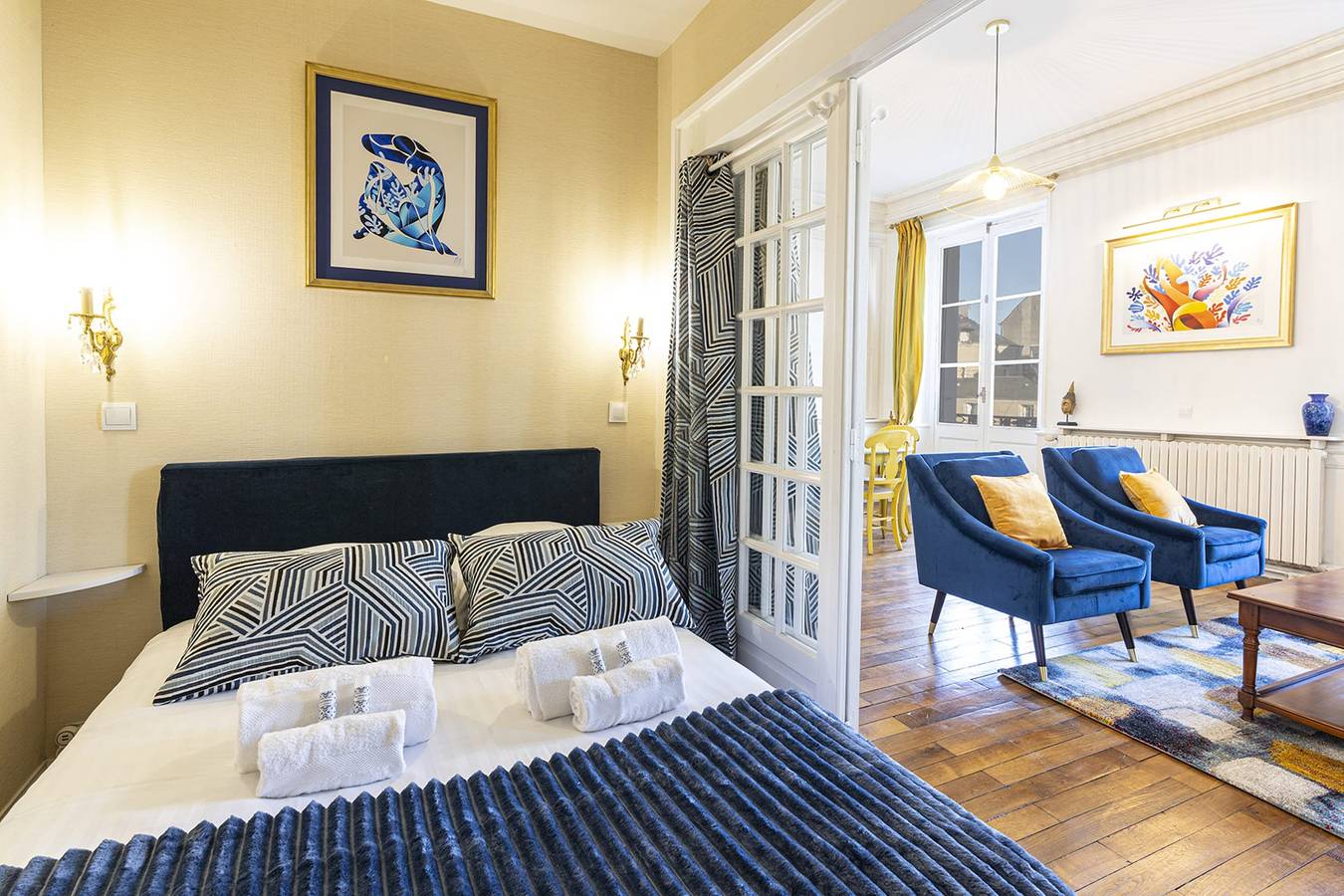 Ganze Wohnung, Ferienwohnung für 2 Personen mit Balkon in Angers, Angers und Umgebung