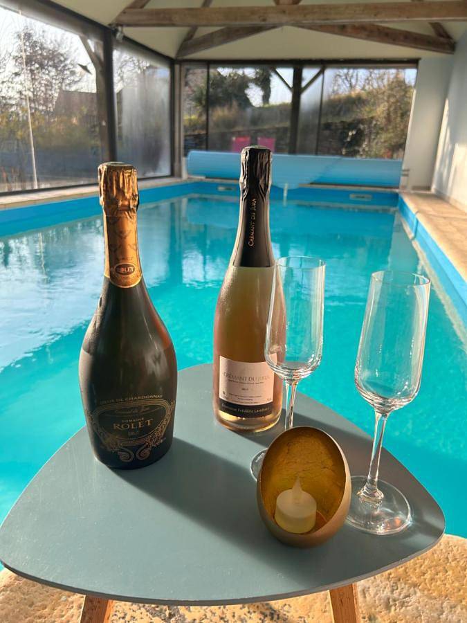 Chambre d’hôte pour 2 personnes, avec vue ainsi que piscine et jardin, animaux acceptés dans le Jura - 3