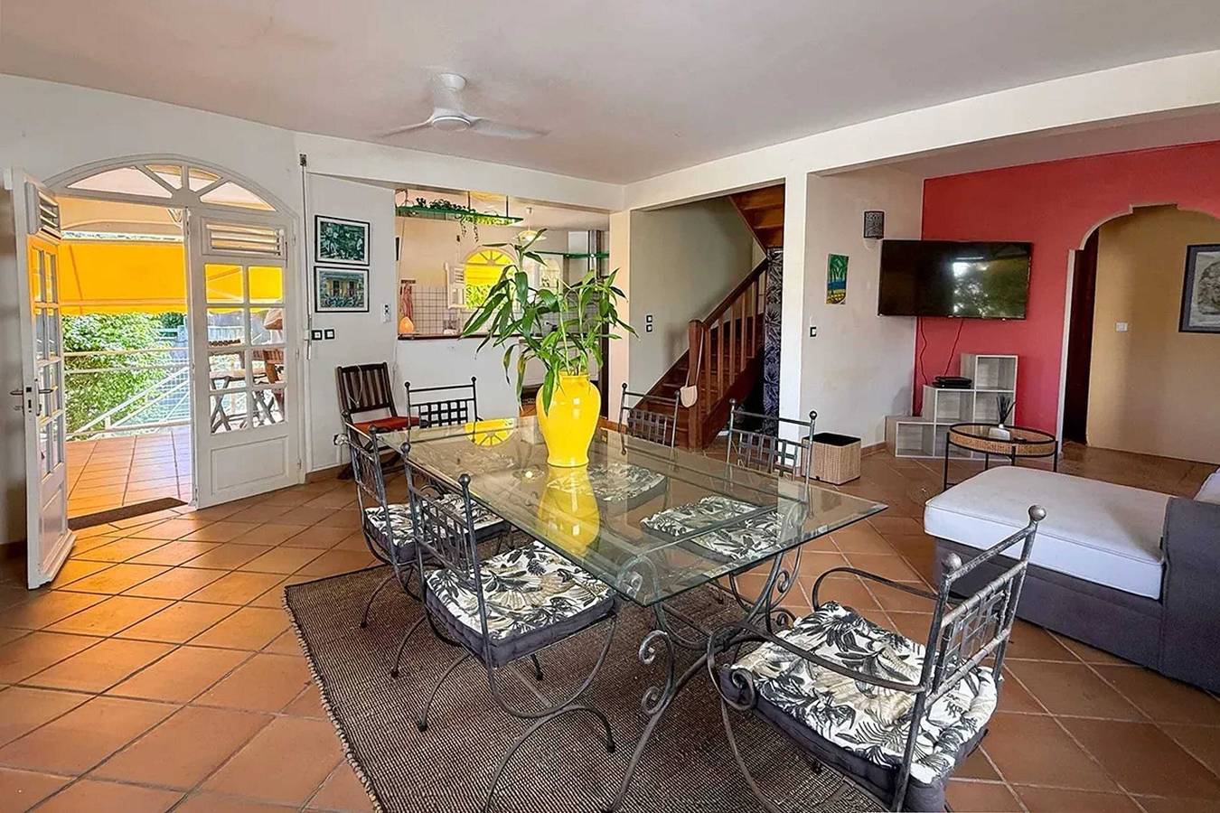 Charmantes Haus Les Trois-Îlets, Meerblick in Les Trois-Îlets, Martinique