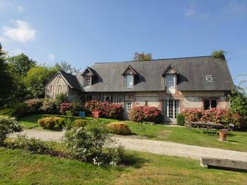 Gîte pour 6 personnes, avec terrasse et vue, animaux acceptés à Gonneville-sur-Honfleur