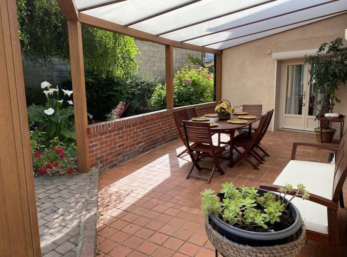 Gîte pour 5 personnes, avec terrasse et jardin, animaux acceptés à Lanchères - 2