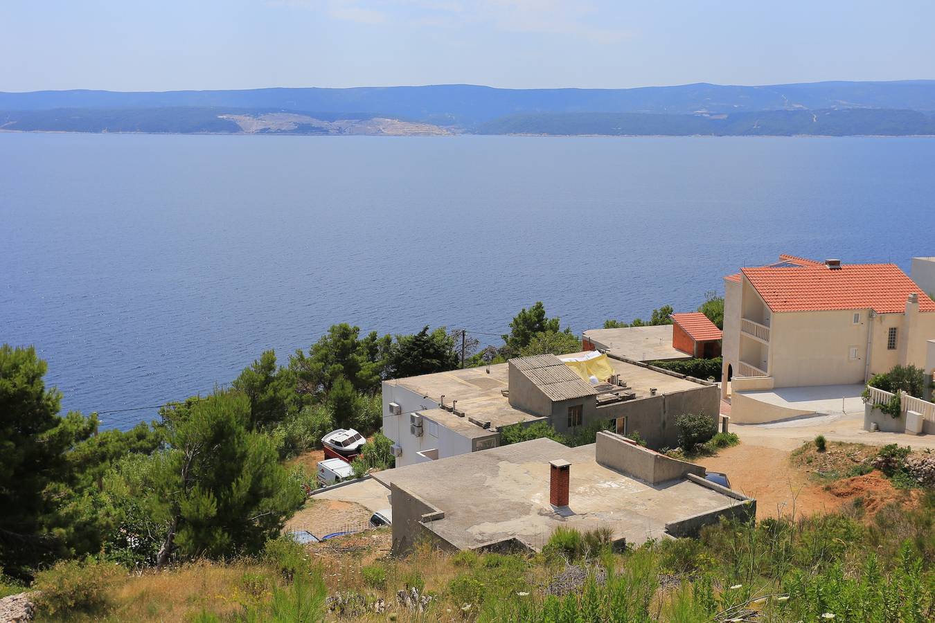 Cały apartament, Jednopokojowy apartament z balkonem i widokiem na morze Lokva Rogoznica, Omis A-17645-d in Lokva Rogoznica, Omiš-Riviera