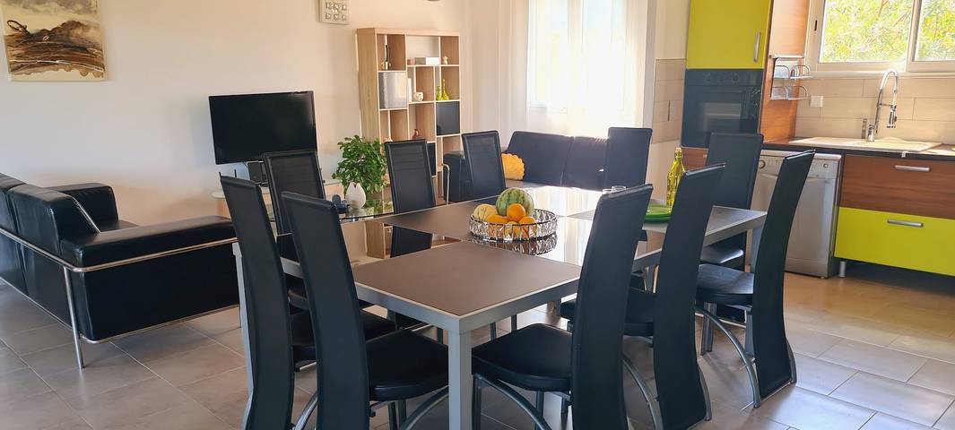 Villa pour 12 personnes, avec jardin et jacuzzi, animaux acceptés en Corse - 4