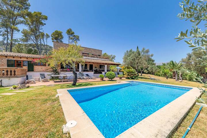 Finca mit Hund für 10 Personen, mit Garten und Balkon in Pollença - 4