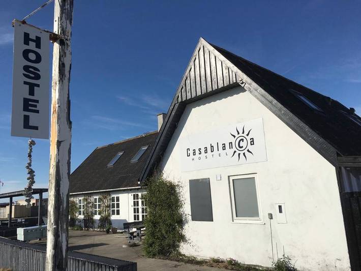 Hostel for 2 personer, med Terrasse og Hage i Anholt