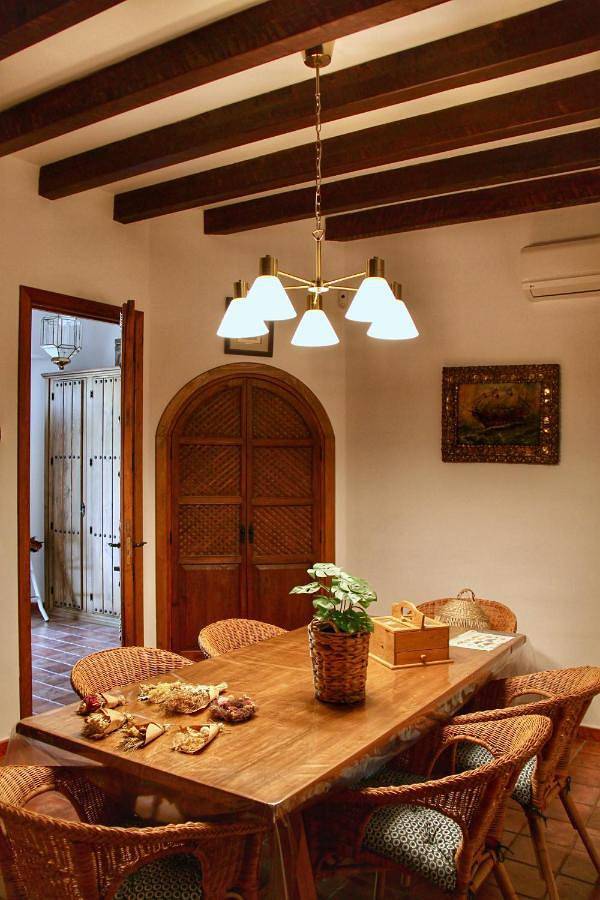 Casa rural para 7 personas, con vistas además de piscina y jardín en Los Navalucillos - 4