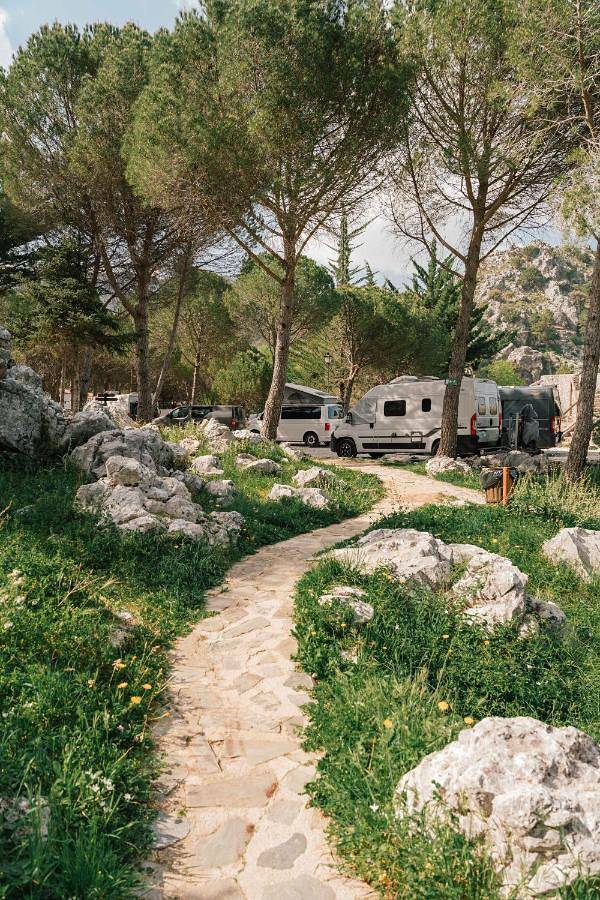 Bungalow für 4 Personen, mit Terrasse und Ausblick sowie Garten und Pool, mit Haustier in Andalusien - 2