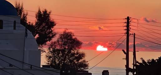 Maison d’hôte pour 3 personnes, avec balcon à Perissa