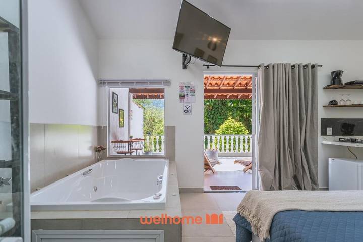 Casas e apartamentos de temporada para 2 pessoas, com jacuzzi e jardim em Petrópolis