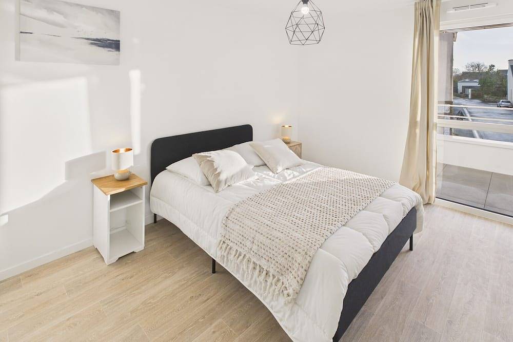 Ganze Wohnung, Zentrumsnah – Apartment für 2 Personen mit Balkon in Pont-l'Abbé, Côte de Cornouaille