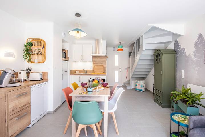 Ferienhaus für 6 Personen, mit Terrasse und Garten