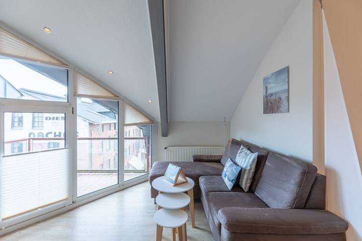 Ganze Wohnung, Ferienwohnung Hafenblick in Husum für bis zu 2 Personen in Husum Hafen, Husum