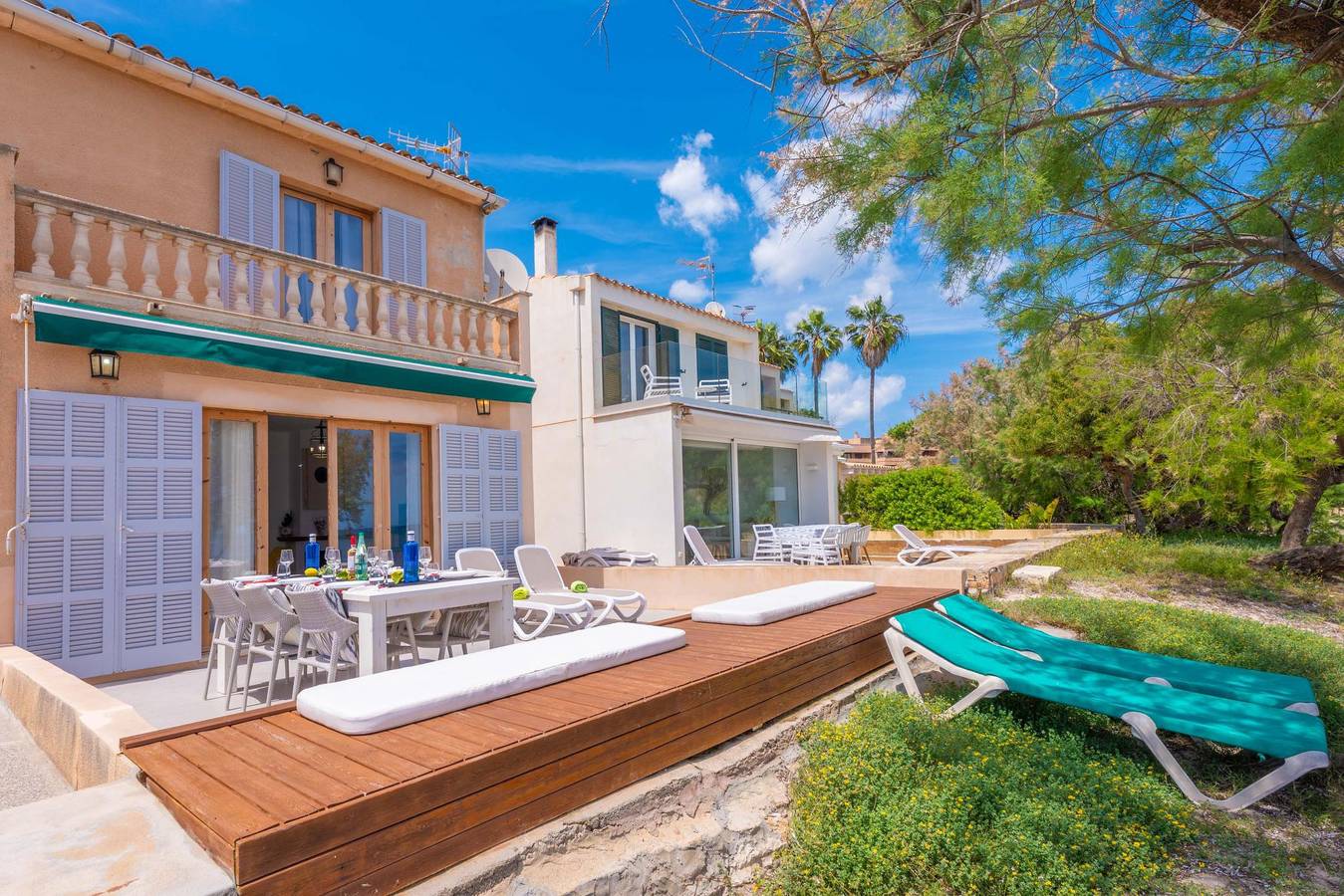 Cas Ferrerico - Maison d\'été confortable sur la plage. Wi-Fi gratuit. in Port Nou, Son Servera