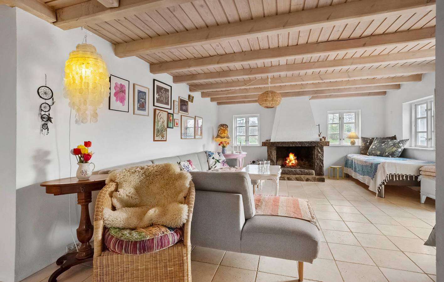 Ferienhaus für 7 Personen mit Terrasse in Roskilde, Nordostseeland