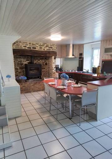 Gîte pour 5 personnes, avec jardin à Plonévez-du-Faou