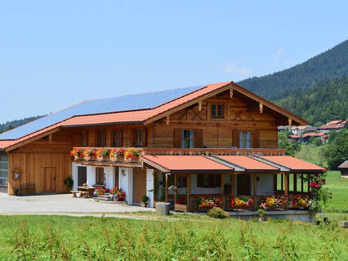 Bauernhaus für 4 Personen, mit Balkon und Terrasse sowie Garten