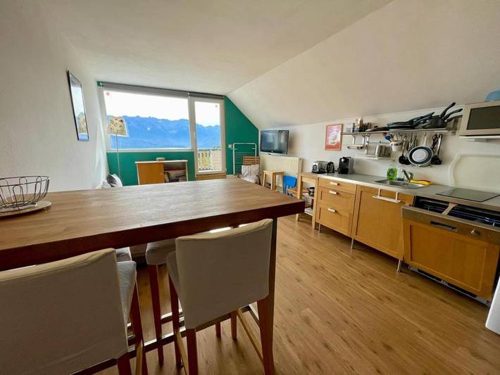 Gîte pour 4 personnes, avec terrasse et vue à Saint-Hilaire (Isère) - 2