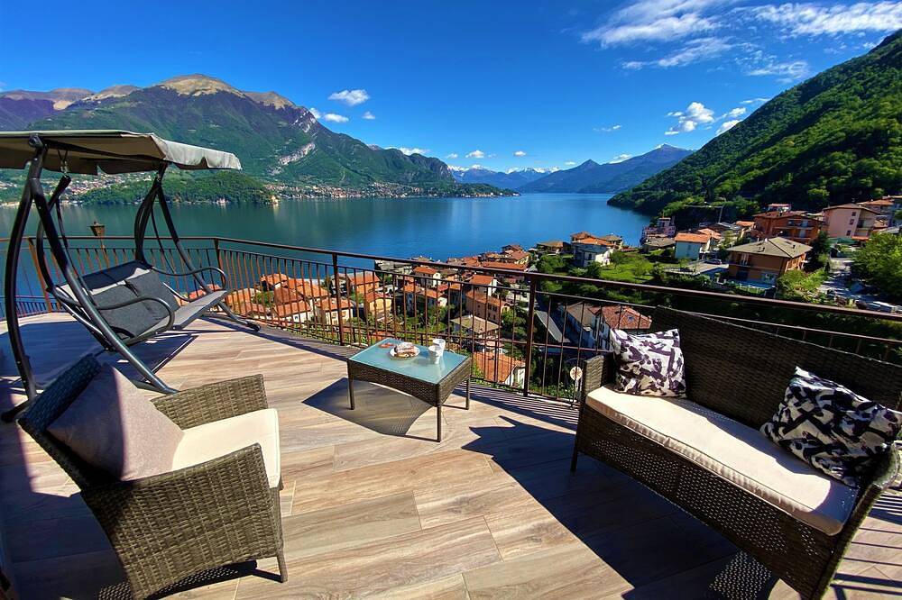 Schöne Seeblick-Wohnung, Terrasse Und Garten! Orchid in Lezzeno, Comer See