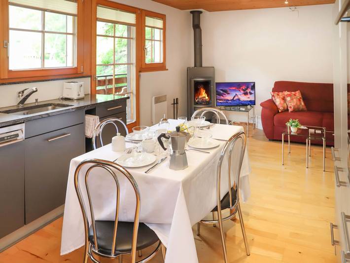 Location de vacances pour 4 personnes, avec balcon à Zermatt - 2