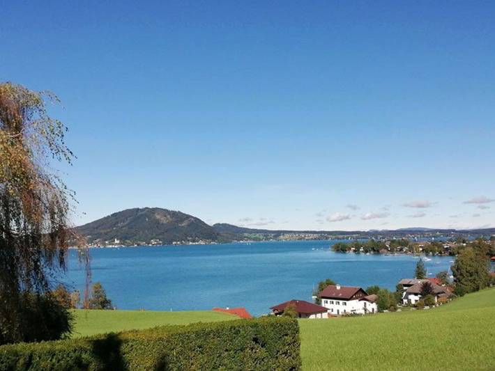 Ferienwohnung für 4 Personen, mit Balkon und Terrasse sowie Garten und Seeblick in Traunviertel - 2