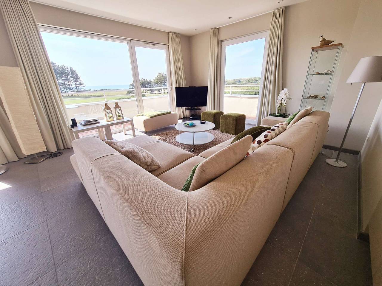 Ganze Wohnung, Luxuswohnung 3 Suiten, Balkon Meerblick, Parkplatz, Wlan in Wimereux, Boulogne-sur-Mer und Umgebung