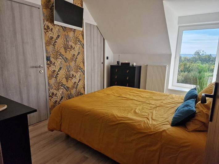 Gîte pour 2 personnes, avec Terrasse et Vue à Landrecies