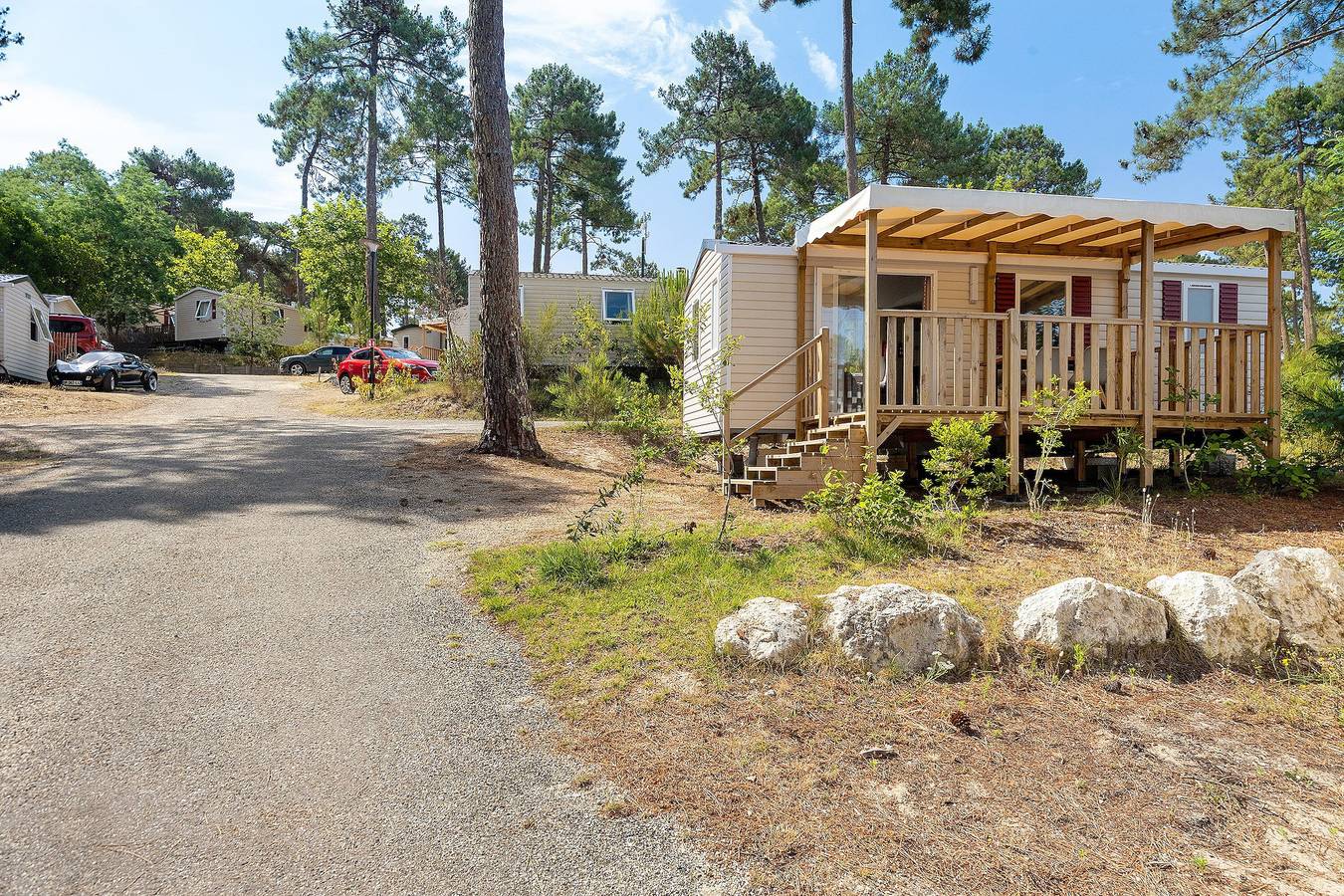 Bungalow « Les Lodges Des Pins » in Lège-Cap-Ferret, Région d'Arcachon