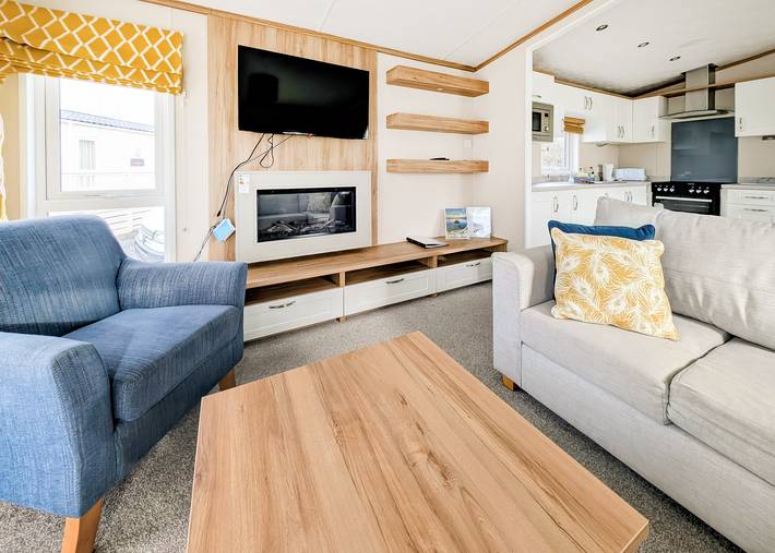 Caravan for 4 people in the Lake District
