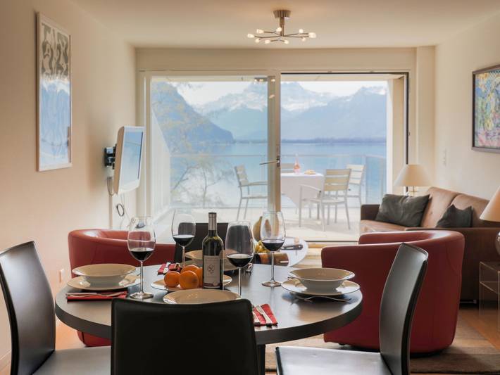 Ferienwohnung für 2 Personen am Genfer See