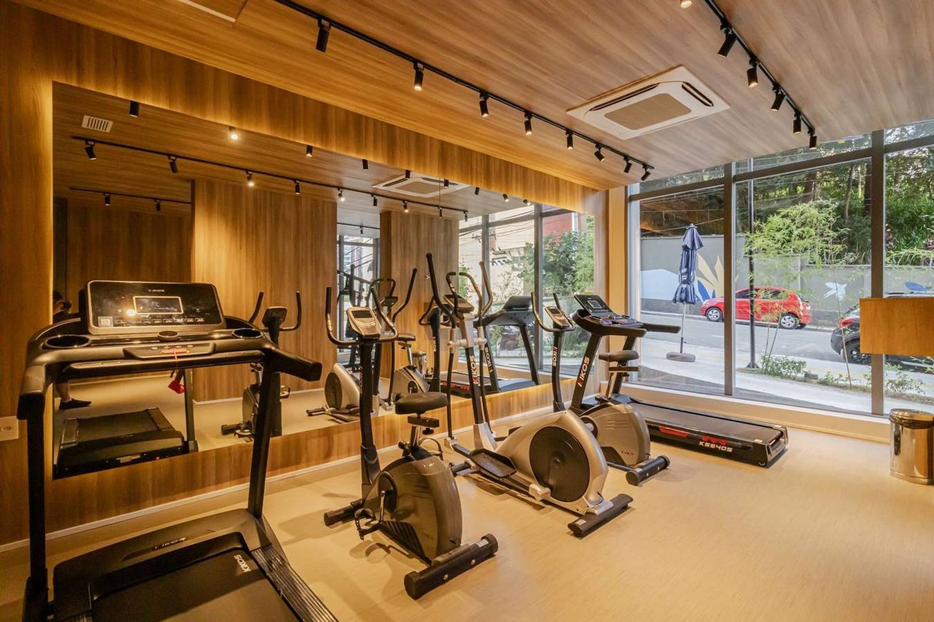 Appartement entier, Studio com Academia, Wi-Fi e Ar perto do Aeroporto in Jabaquara, São Paulo