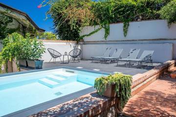 Villa mit pool für 11 Personen, mit Balkon und Ausblick sowie Pool in Palermo