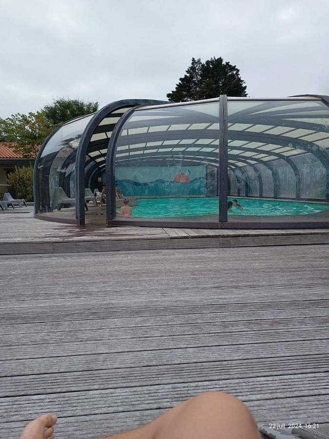 Camping pour 7 personnes, avec vue