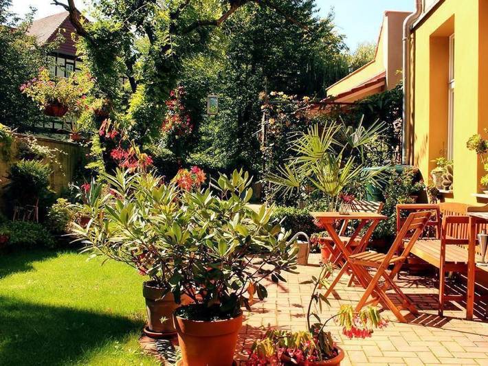 Ferienwohnung für 2 Personen, mit Terrasse und Garten in Adventsstadt Quedlinburg