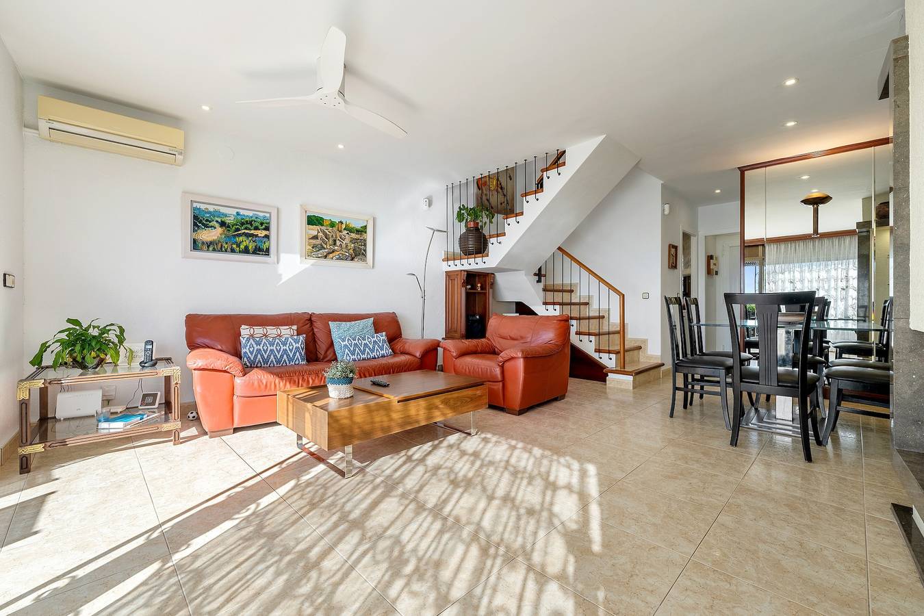Casa de vacaciones 'Ca La Montse' con vistas al mar, terraza privada y Wi-Fi in Altafulla, Costa Dorada