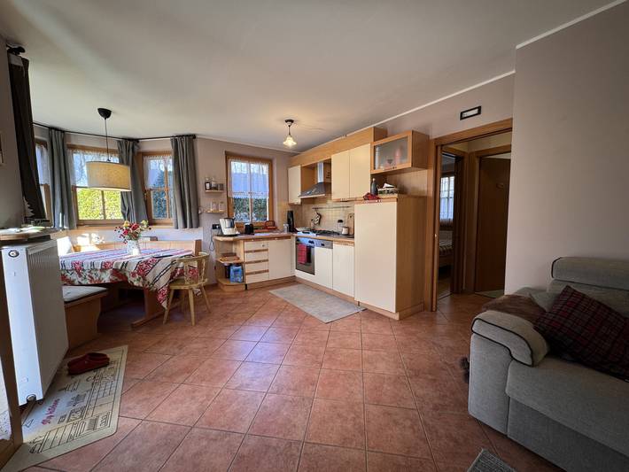 Ganze Wohnung, 015 Trilocale piano terra, Giustino in Pinzolo, Giustino