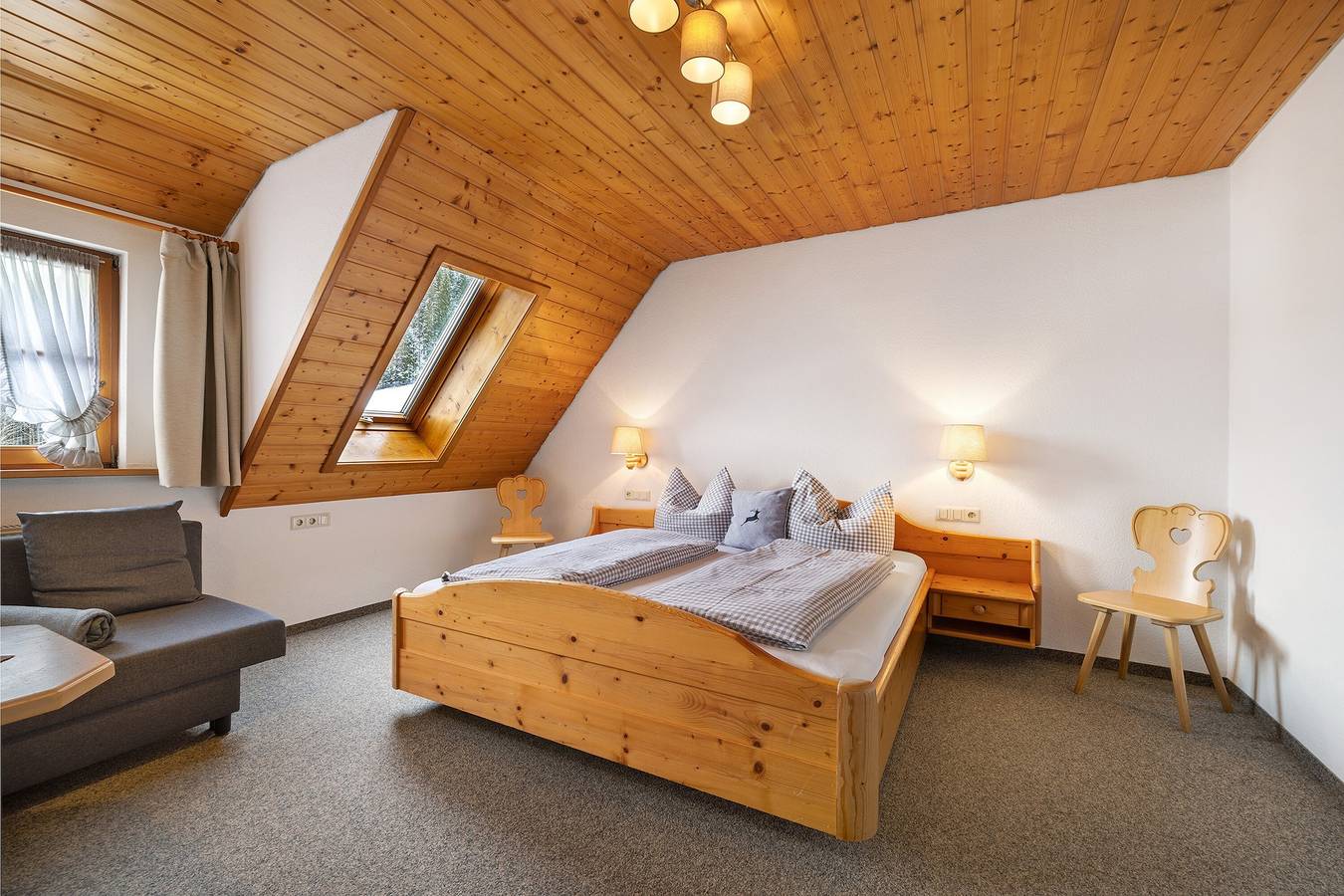 Room 'Doppelzimmer 10' with Mountain View, Shared Terrace and Wi-Fi in Alpirsbach, Kinzig Valley