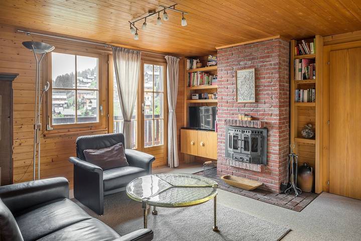 Gîte pour 4 personnes, avec balcon/terrasse ainsi que vue et balcon à Bettmeralp - 2