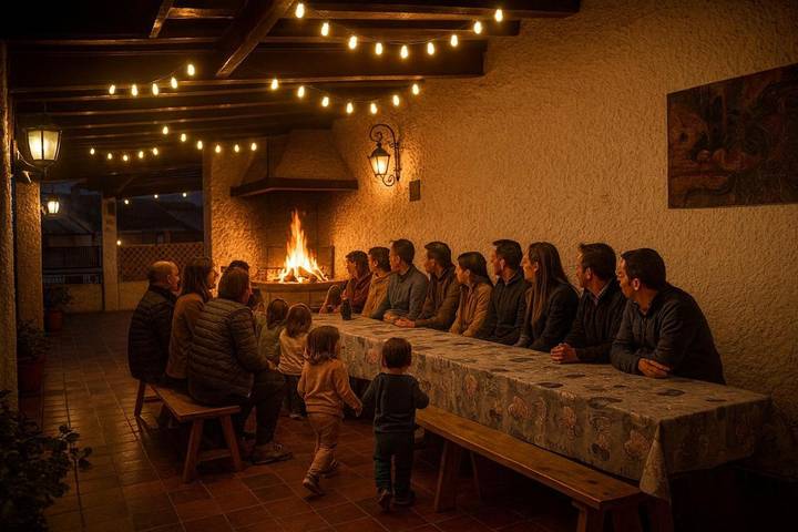 Casa para 18 personas, con jardín y piscina en Navarra