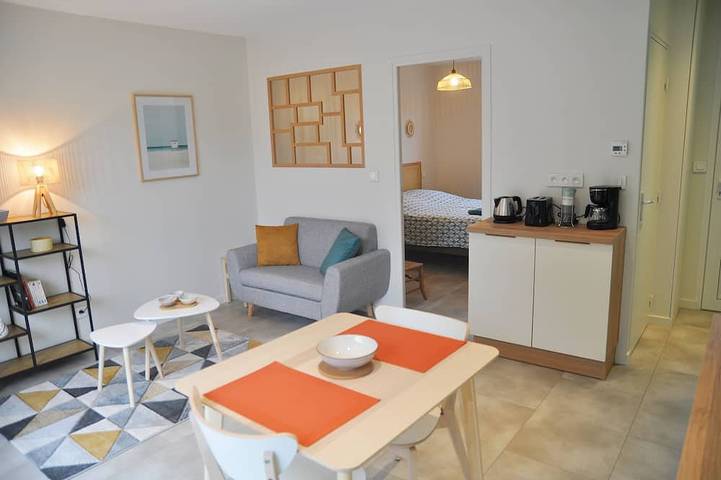 Location de vacances pour 2 personnes, avec terrasse à Étables-sur-Mer