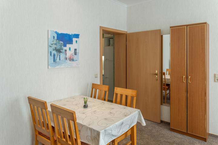 Ganze Wohnung, Apartment „Für 2 Personen, 45 m²“ mit privater Terrasse und Wlan in Bad Wilsnack, Prignitz