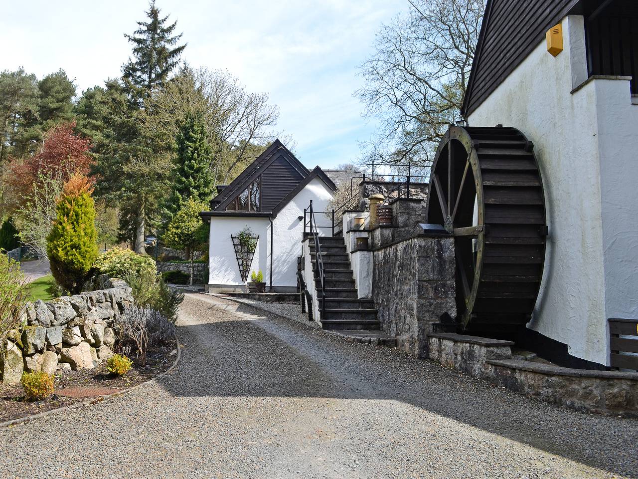 Waterwheel in Dalbeattie, Dumfries und Galloway