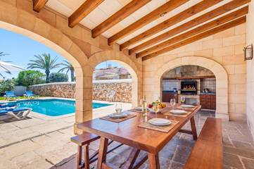 Villa in Cala Blanes, Ciutadella für 6 