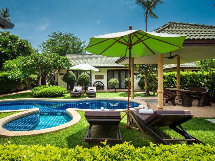 Ferienhaus für 6 Personen, mit Pool und Garten sowie Terrasse auf Koh Samui
