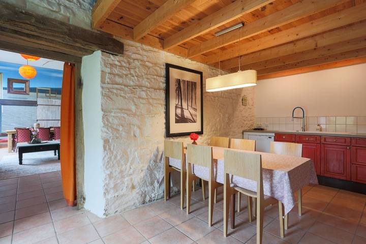 Maison de vacances 'Gite La Grange 6 Personnes' avec piscine partagée, terrasse privée et Wi-Fi in Prat, Région de Lannion