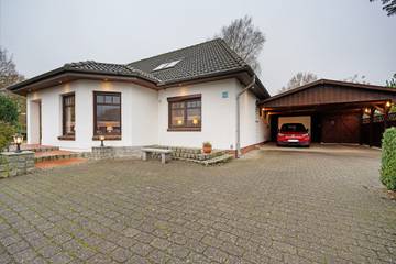 Ferienwohnung 'Offenbüttel' mit Privatterrasse, Gemeinschaftsgarten und Wi-Fi