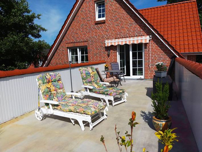 Ferienwohnung für 2 Personen, mit Terrasse in Lütetsburg