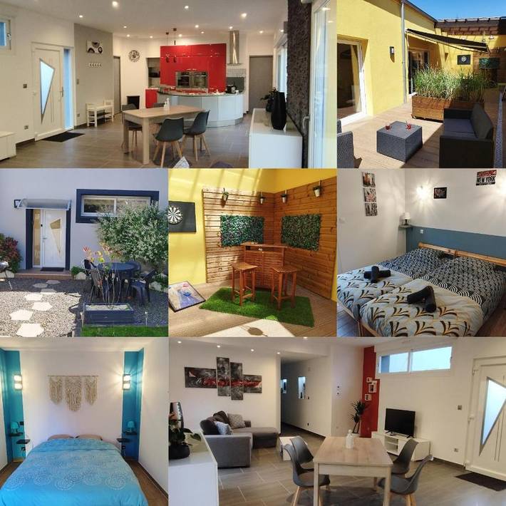 Maison de vacances pour 4 personnes, avec jardin
