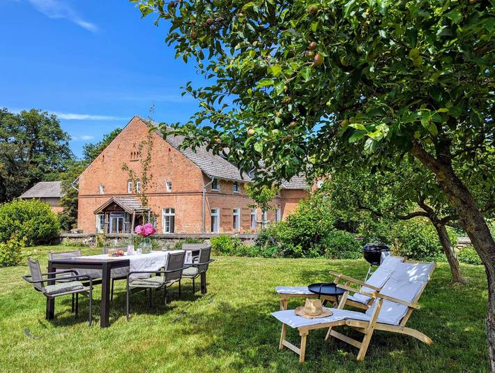Ferienwohnung für 6 Personen, mit Garten in Nordwestuckermark