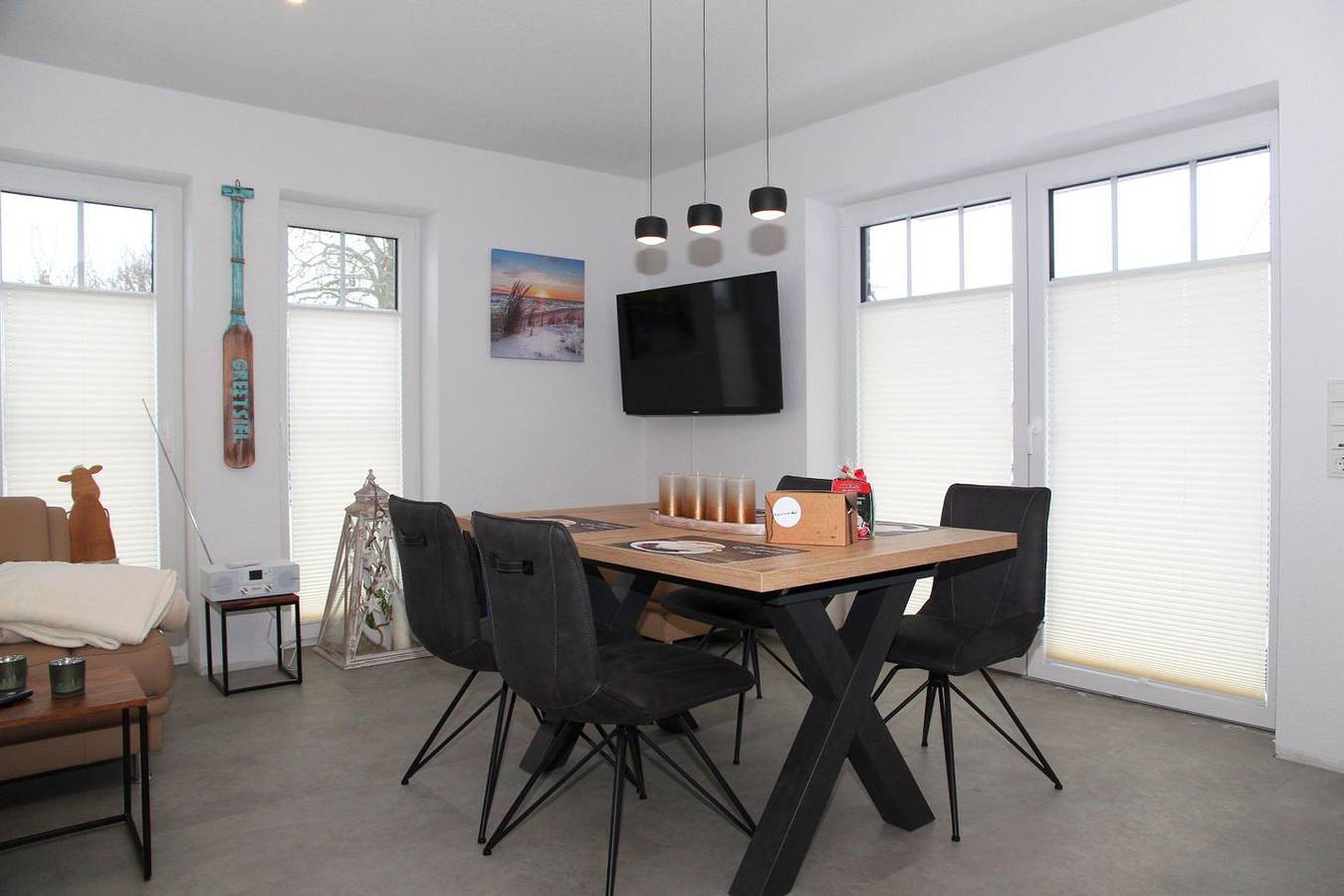 Ganze Wohnung, Ferienwohnung Friesentraum in Greetsiel – Neubau mit Terrasse in Greetsiel, Krummhörn