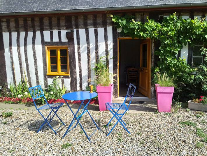 Chambre d’hôte pour 2 personnes, avec Terrasse et Jardin en Normandie